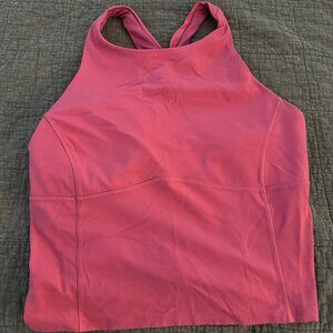Key to Balance Yoga Tank Top Color: Pink Lychee Size: 10
